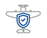airplane icon representing owned aircraft insurance